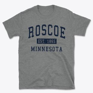 Roscoe Minnesota Classic Established Basic T-Shirt