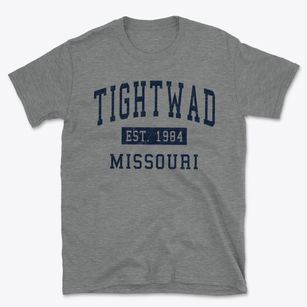 Tightwad Missouri Classic Established Basic T-Shirt