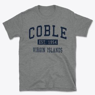 Coble Virgin Islands Classic Established Basic T-Shirt