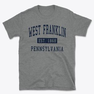 West Franklin Pennsylvania Classic Established Basic T-Shirt