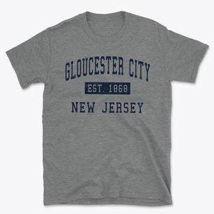 Gloucester City New Jersey Classic Established Basic T-Shirt