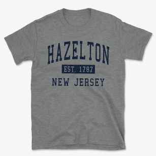 Hazelton New Jersey Classic Established Basic T-Shirt