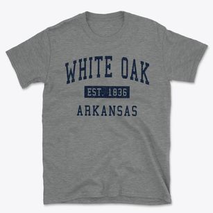 White Oak Arkansas Classic Established Basic T-Shirt