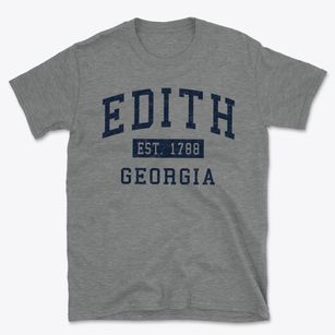 Edith Georgia Classic Established Basic T-Shirt