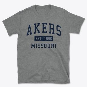 Akers Missouri Classic Established Basic T-Shirt