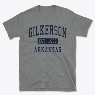 Gilkerson Arkansas Classic Established Basic T-Shirt