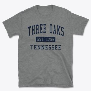 Three Oaks Tennessee Classic Established Basic T-Shirt