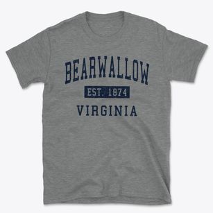 Bearwallow Virginia Classic Established Basic T-Shirt
