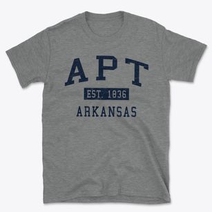 Apt Arkansas Classic Established Basic T-Shirt