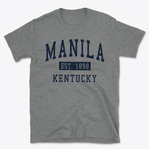 Manila Kentucky Classic Established Basic T-Shirt