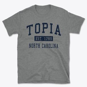 Topia North Carolina Classic Established Basic T-Shirt