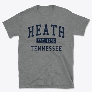 Heath Tennessee Classic Established Basic T-Shirt