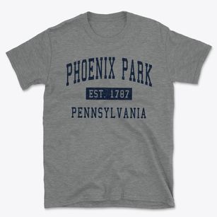 Phoenix Park Pennsylvania Classic Established Basic T-Shirt