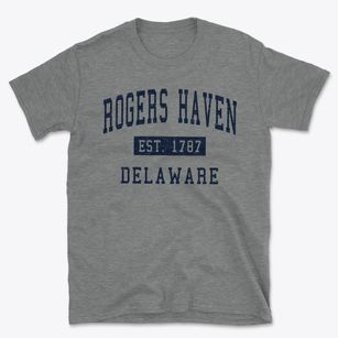 Rogers Haven Delaware Classic Established Basic T-Shirt