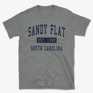 Sandy Flat South Carolina Classic Established Basic T-Shirt