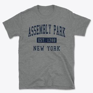 Assembly Park New York Classic Established Basic T-Shirt