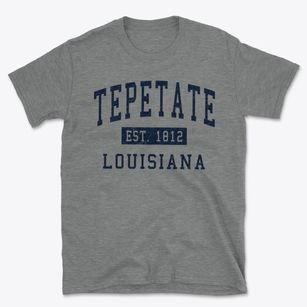 Tepetate Louisiana Classic Established Basic T-Shirt