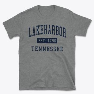 Lakeharbor Tennessee Classic Established Basic T-Shirt