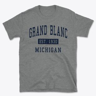 Grand Blanc Michigan Classic Established Basic T-Shirt