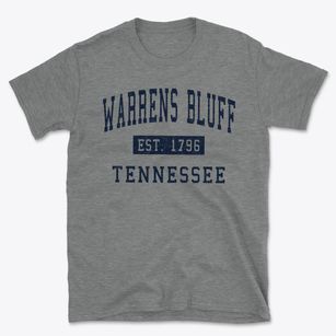 Warrens Bluff Tennessee Classic Established Basic T-Shirt