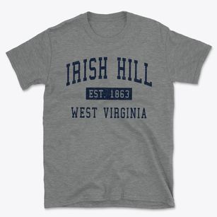 Irish Hill West Virginia Classic Established Basic T-Shirt