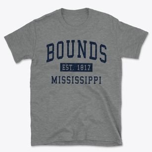 Bounds Mississippi Classic Established Basic T-Shirt