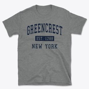 Greencrest New York Classic Established Basic T-Shirt