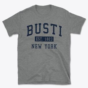 Busti New York Classic Established Basic T-Shirt