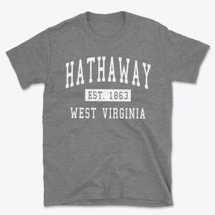 Hathaway West Virginia Classic Established Basic T-Shirt