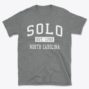 Solo North Carolina Classic Established Basic T-Shirt