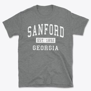 Sanford Georgia Classic Established Basic T-Shirt