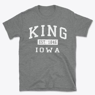 King Iowa Classic Established Basic T-Shirt