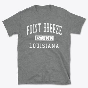 Point Breeze Louisiana Classic Established Basic T-Shirt