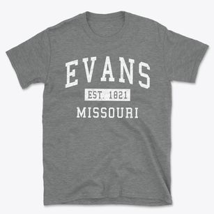 Evans Missouri Classic Established Basic T-Shirt