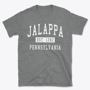 Jalappa Pennsylvania Classic Established Basic T-Shirt