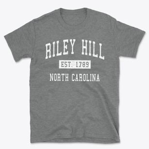Riley Hill North Carolina Classic Established Basic T-Shirt