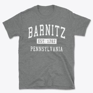 Barnitz Pennsylvania Classic Established Basic T-Shirt