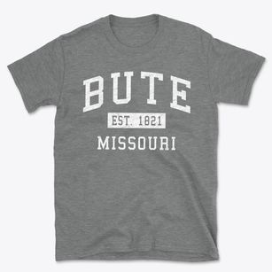 Bute Missouri Classic Established Basic T-Shirt