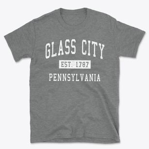 Glass City Pennsylvania Classic Established Basic T-Shirt