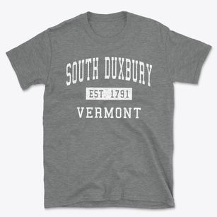 South Duxbury Vermont Classic Established Basic T-Shirt
