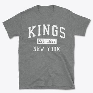 Kings New York Classic Established Basic T-Shirt