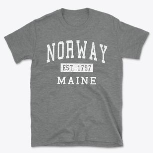 Norway Maine Classic Established Basic T-Shirt