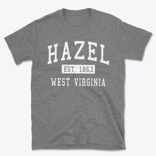Hazel West Virginia Classic Established Basic T-Shirt