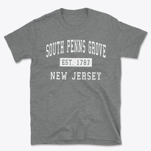 South Penns Grove New Jersey Classic Established Basic T-Shirt