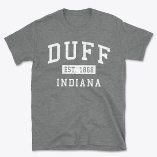 Duff Indiana Classic Established Basic T-Shirt
