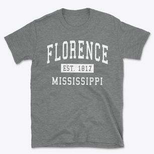Florence Mississippi Classic Established Basic T-Shirt