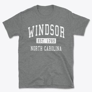 Windsor North Carolina Classic Established Basic T-Shirt