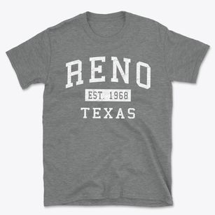 Reno Texas Classic Established Basic T-Shirt