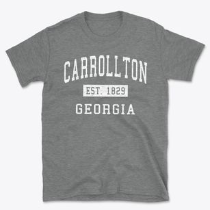 Carrollton Georgia Classic Established Basic T-Shirt