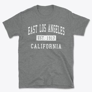 East Los Angeles California Classic Established Basic T-Shirt